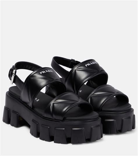 prada sandals platform|sandal prada original.